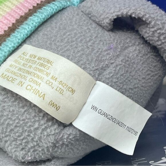 Dan Dee Collector’s Choice 15” Sock Monkey Gray w/ Pastel Sweater - Picture 6 of 9